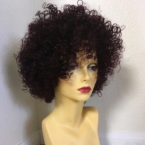 afro wig human hair